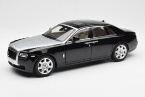 Rolls-Royce Ghost Must & Hõbedane Kyosho 1:18 008802BKS2 Metall