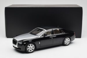 Rolls-Royce Ghost Must & Hõbedane Kyosho 1:18 008802BKS2 Metall - pilt 8/8