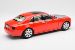 Rolls-Royce Ghost Punane & Hõbe Kyosho 1:18 008802RS Metall - pilt 3/8