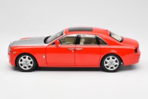 Rolls-Royce Ghost Punane & Hõbe Kyosho 1:18 008802RS Metall - pilt 4/8