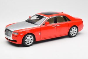Rolls-Royce Ghost Punane & Hõbe Kyosho 1:18 008802RS Metall