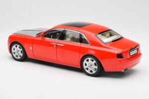 Rolls-Royce Ghost Punane & Hõbe Kyosho 1:18 008802RS Metall - pilt 7/8