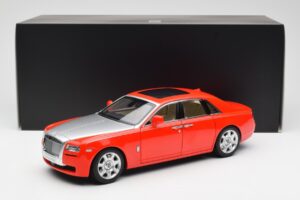 Rolls-Royce Ghost Punane & Hõbe Kyosho 1:18 008802RS Metall - pilt 8/8