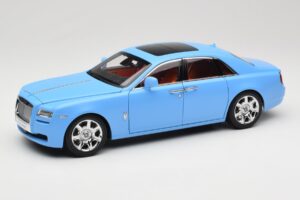Rolls-Royce Ghost Series I Helesinine Kyosho 1:18 08802LB Metall