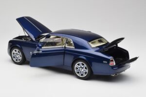 Rolls-Royce Phantom Coupe Metropolitan Sinine Kyosho 1:18 08862BLM Metall - pilt 5/8
