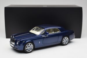 Rolls-Royce Phantom Coupe Metropolitan Sinine Kyosho 1:18 08862BLM Metall - pilt 8/8