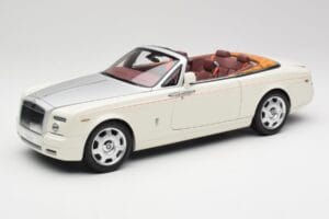 Rolls-Royce Phantom Drophead Coupe English Valge Kyosho 1:18 08871EW2 Metall