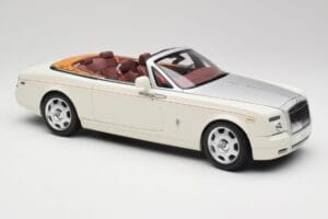 Rolls-Royce Phantom Drophead Coupe English Valge Kyosho 1:18 08871EW2 Metall - pilt 8/10