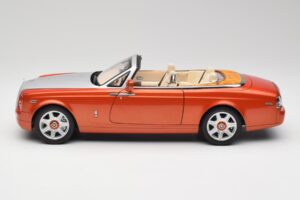 Rolls-Royce Phantom Drophead Coupe Mandarin Oranž Kyosho 1:18 08871P Metall - pilt 6/10