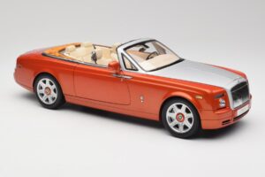 Rolls-Royce Phantom Drophead Coupe Mandarin Oranž Kyosho 1:18 08871P Metall - pilt 8/10