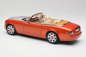 Rolls-Royce Phantom Drophead Coupe Mandarin Oranž Kyosho 1:18 08871P Metall - pilt 9/10