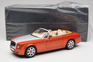 Rolls-Royce Phantom Drophead Coupe Mandarin Oranž Kyosho 1:18 08871P Metall - pilt 10/10