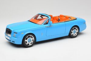 Rolls-Royce Phantom Drophead Coupe Powder Sinine Kyosho 1:18 08871BL Metall