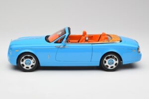 Rolls-Royce Phantom Drophead Coupe Powder Sinine Kyosho 1:18 08871BL Metall - pilt 6/10