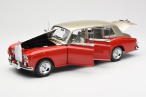 Rolls-Royce Phantom VI Punane Helebebeež Kyosho 1:18 08905RLB Metall - pilt 2/8