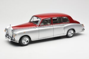 Rolls-Royce Phantom VI Hõbe Punane Kyosho 1:18 08905SR Metall