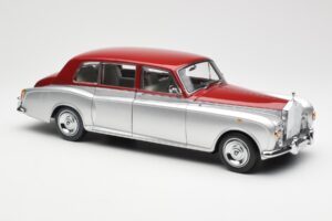 Rolls-Royce Phantom VI Hõbe Punane Kyosho 1:18 08905SR Metall - pilt 6/8