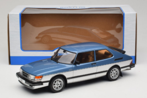 Saab 900 Turbo Blue Metallic MCG 1:18 MCG18261MCW Metall - pilt 6/6