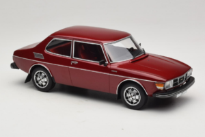 Saab 99 EMS Metallic Punane MCG 1:18 MCG18441 Metall - pilt 4/6