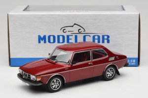 Saab 99 EMS Metallic Punane MCG 1:18 MCG18441 Metall - pilt 6/6