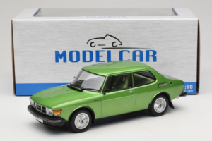Saab 99 Metallic Roheline MCG 1:18 MCG18440 Metall - pilt 6/6