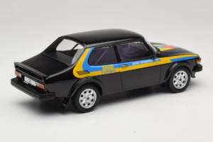 Saab 99 Turbo Stig Blomqvist Must MCG 1:18 MCG18442 Metall - pilt 2/6