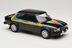 Saab 99 Turbo Stig Blomqvist Must MCG 1:18 MCG18442 Metall - pilt 4/6