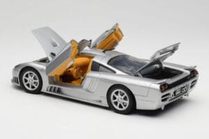 Saleen S7 Hõbedane Motormax 1:18 73117 Metall - pilt 5/8