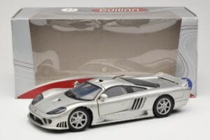 Saleen S7 Hõbedane Welly 1:18 23124646-M20 Metall - pilt 8/8