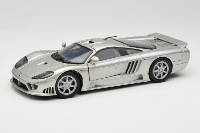 Saleen S7 Hõbedane Welly 1:18 23124646-M20 Metall