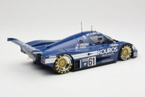 Sauber Mercedes C9 Kouros Racing #61 M. Thackwell / H. Pescarolo 24 Hours of Le Mans 1987 Minichamps 1:18 155873561 Metall - pilt 2/6