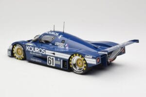 Sauber Mercedes C9 Kouros Racing #61 M. Thackwell / H. Pescarolo 24 Hours of Le Mans 1987 Minichamps 1:18 155873561 Metall - pilt 5/6