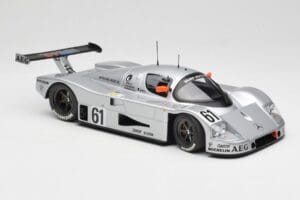 Sauber Mercedes C9 #61 M. Baldi / K. Acheson / G. Brancatelli 2nd Place 24 Hours of Le Mans 1989 Minichamps 1:18 155893561 Me - pilt 4/6