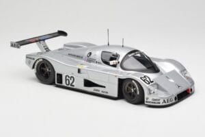 Sauber Mercedes C9 #62 J. Schlesser / J-P. Jabouille / A. Cudini 5th Place 24 Hours of Le Mans 1989 Minichamps 1:18 155893562 - pilt 4/6