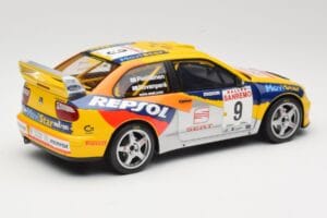 SEAT Cordoba WRC Evo 2 #9 H. Rovanpera / R. Pietilainen Rally San Remo 1999 Otto 1:18 OT483 Vaik - pilt 2/6