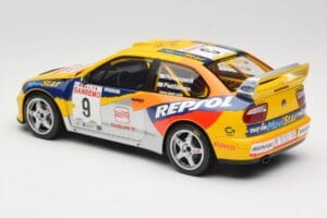 SEAT Cordoba WRC Evo 2 #9 H. Rovanpera / R. Pietilainen Rally San Remo 1999 Otto 1:18 OT483 Vaik - pilt 5/6