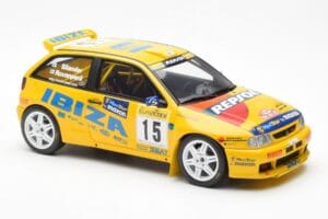 SEAT Ibiza Kit Car Evo 2 #15 H. Rovanpera / R. Pietilanen Rally Monte Carlo 1998 Otto 1:18 OT445 Vaik - pilt 4/6