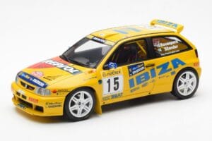 SEAT Ibiza Kit Car Evo 2 #15 H. Rovanpera / R. Pietilanen Rally Monte Carlo 1998 Otto 1:18 OT445 Vaik