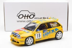 SEAT Ibiza Kit Car Evo 2 #15 H. Rovanpera / R. Pietilanen Rally Monte Carlo 1998 Otto 1:18 OT445 Vaik - pilt 6/6