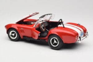 Shelby Cobra 427 S/C Guardsman Red ERTL 1:18 7369 Metall - pilt 5/8