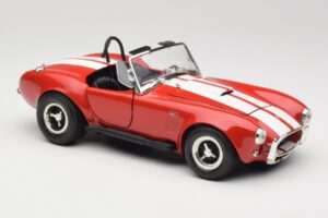 Shelby Cobra 427 S/C Guardsman Red ERTL 1:18 7369 Metall - pilt 6/8