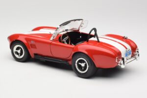 Shelby Cobra 427 S/C Guardsman Red ERTL 1:18 7369 Metall - pilt 7/8