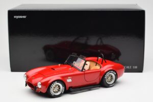 Shelby Cobra 427 S/C Punane Kyosho 1:18 08047R Metall - pilt 8/8