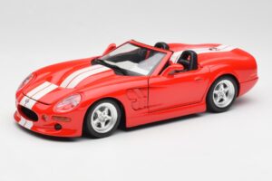 Shelby Series 1 Kabriolett Punane Bburago 1:18 3353 Metall