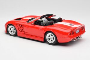 Shelby Series 1 Kabriolett Punane Bburago 1:18 3353 Metall - pilt 7/8