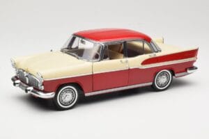 Simca Chambord Punane & Elevandiluukollane Norev 1:18 185721 Metall