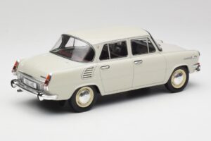 Skoda 1000 MB Hall & Valge MCG 1:18 MCG18275 Metall - pilt 2/6