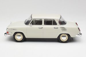Skoda 1000 MB Hall & Valge MCG 1:18 MCG18275 Metall - pilt 3/6