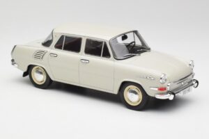Skoda 1000 MB Hall & Valge MCG 1:18 MCG18275 Metall - pilt 4/6