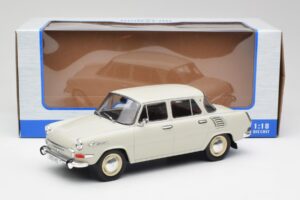 Skoda 1000 MB Hall & Valge MCG 1:18 MCG18275 Metall - pilt 6/6